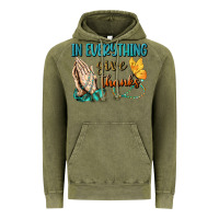 Vintage Olive İn Everything Give Thanks Vintage Hoodie - BundleAndBundleShop