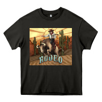 Asphalt Rodeo Cowboy bullfighter western 20oz skinny Heavy Core Tee - HowdyJamesFarm