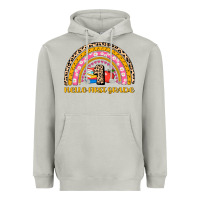 Moon Dust back to school rainbow hello first grade Heavyweight Hoodie - AdoDesignShop