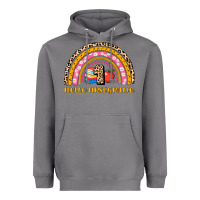 Storm back to school rainbow hello first grade Heavyweight Hoodie - AdoDesignShop