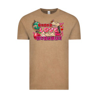 Vintage Coffee Valentine's Day teach love inspire Vintage Tee - FaDigitalArtStudio