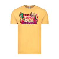 Vintage Mustard Valentine's Day teach love inspire Vintage Tee - FaDigitalArtStudio