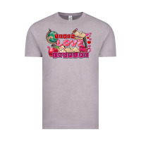 Vintage Zinc Valentine's Day teach love inspire Vintage Tee - FaDigitalArtStudio