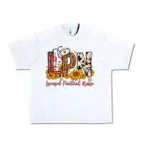 White Western Lpn Licensed Practical Nurse Urban Heavy Tee - FaDigitalArtStudio