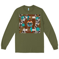 Army Green american football mom tumbler Long Sleeve Tee - BundleAndBundleShop