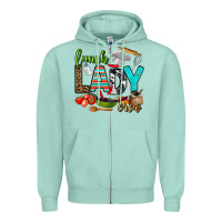 Seafoam lunch lady crew Zipper Hoodie - AdoDesignShop