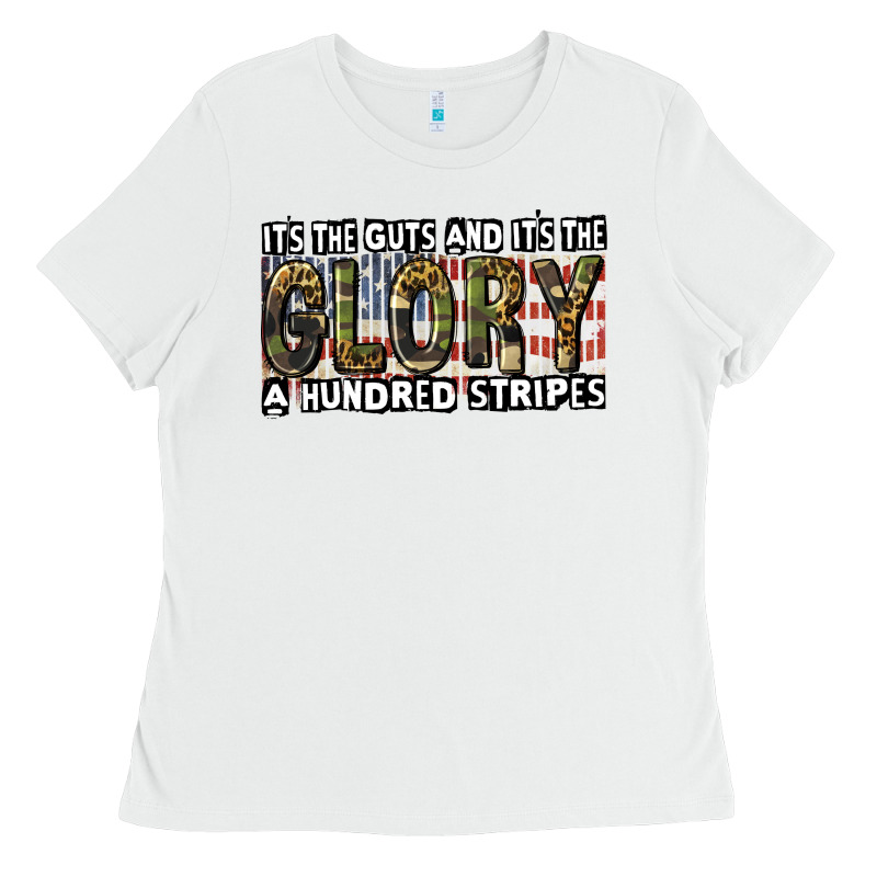 Its The Guts And Its The Glory 4th Of July Ladies Tee by CowGirlArtShop | Teevron