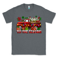 Charcoal Heather tis the season christmas truck Classic Tee - CowGirlArtShop