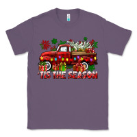 Lavender tis the season christmas truck Classic Tee - CowGirlArtShop