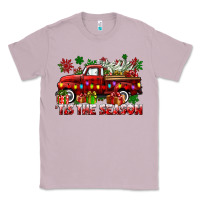 Lilac tis the season christmas truck Classic Tee - CowGirlArtShop