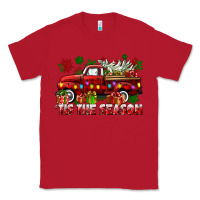 Red tis the season christmas truck Classic Tee - CowGirlArtShop