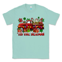 Tis The Season Christmas Truck Classic Tee | Teevron