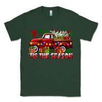 Sports Green tis the season christmas truck Classic Tee - CowGirlArtShop