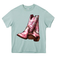 Cowgirl Boots Heavy Core Tee | Teevron