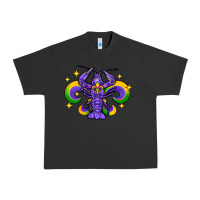 Pigment Black mardi gras crawfish Urban Heavy Tee - FaDigitalArtStudio