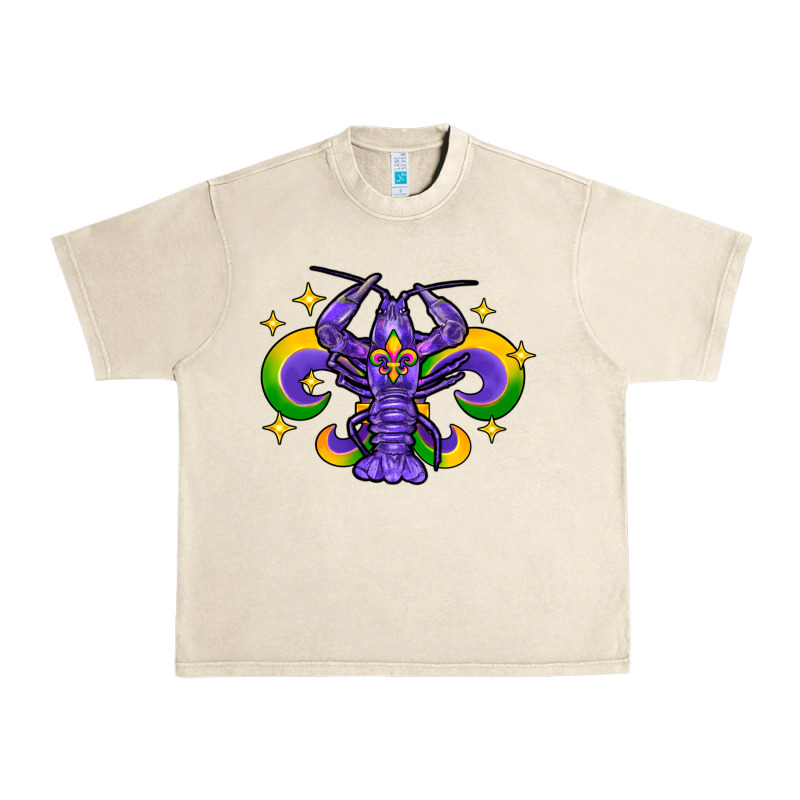 Mardi Gras Crawfish Urban Heavy Tee by FaDigitalArtStudio | Teevron