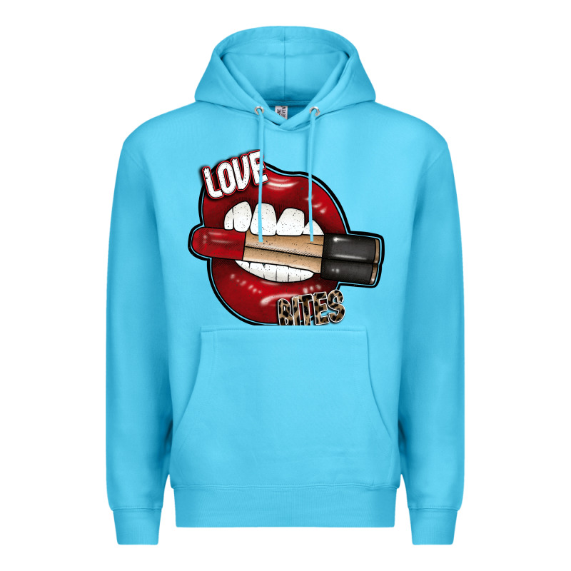 Love Bites Premium Hoodie by SublimationCraftShop | Teevron