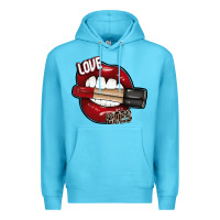 Ocean Blue Love Bites Premium Hoodie - SublimationCraftShop
