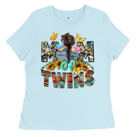 Baby Blue Mom of twins Mother's Day Ladies Tee - CowGirlArtShop