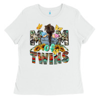 White Mom of twins Mother's Day Ladies Tee - CowGirlArtShop