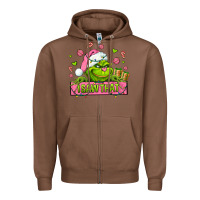 Chestnut christmas characters  i+saw+that+ Zipper Hoodie - AdoDesignShop