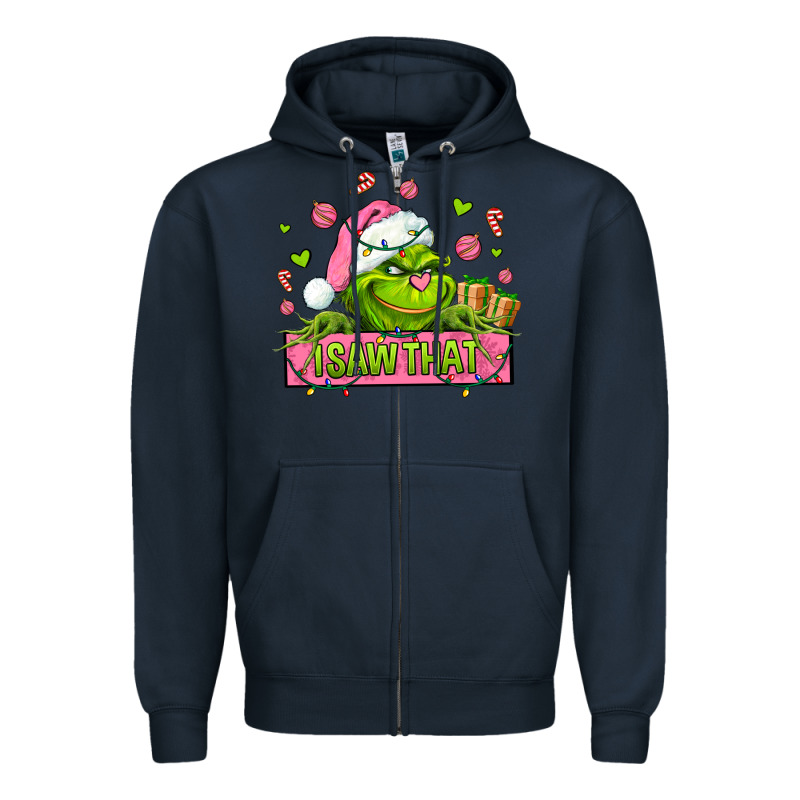 Christmas Characters  I+saw+that+ Zipper Hoodie by AdoDesignShop | Teevron