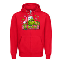 Red christmas characters  i+saw+that+ Zipper Hoodie - AdoDesignShop