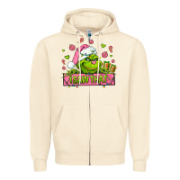 Sandshell christmas characters  i+saw+that+ Zipper Hoodie - AdoDesignShop