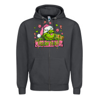 Smoke christmas characters  i+saw+that+ Zipper Hoodie - AdoDesignShop
