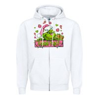 White christmas characters  i+saw+that+ Zipper Hoodie - AdoDesignShop