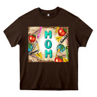 Chocolate Brown teacher mom mother's day Heavy Core Tee - TumblerDesignByShophia