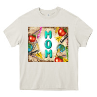Cream teacher mom mother's day Heavy Core Tee - TumblerDesignByShophia