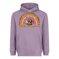 Lavender back to school rainbow hello second grade Heavyweight Hoodie - AdoDesignShop