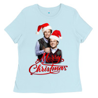 Baby Blue Step Brothers - merry christmas - happy xmas Ladies Tee - DesigneFamous