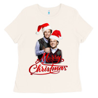 Bone Step Brothers - merry christmas - happy xmas Ladies Tee - DesigneFamous