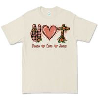 Bone Peace Love Jesus Premium Tee - Jasminsmagicworld