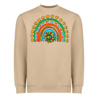 Mushroom autism heart ribbon rainbow Heavyweight Sweatshirt - AdoDesignShop
