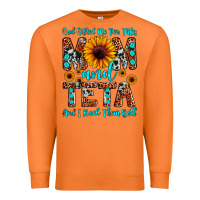 Carrot god gifted me two titles mom and teta and i rock t Premium Sweatshirt - JahusDesignShop