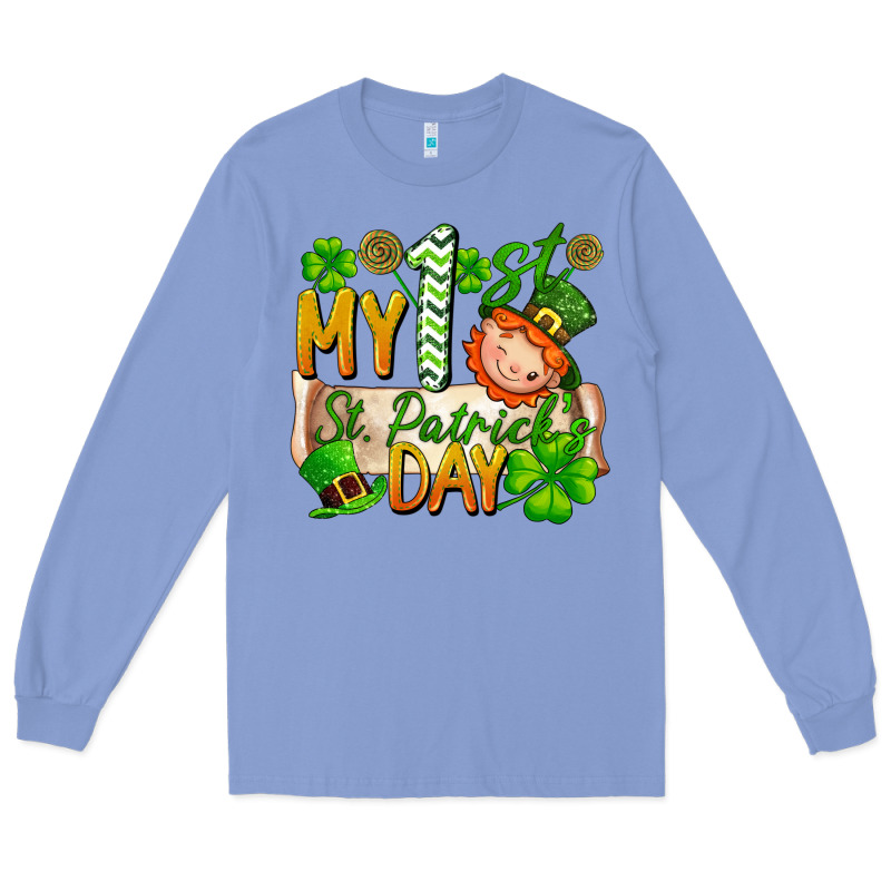 My 1'st St Patrick's Day Long Sleeve Tee by FaDigitalArtStudio | Teevron