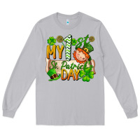 Moon Dust my 1'st st patrick's day Long Sleeve Tee - FaDigitalArtStudio