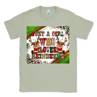 Matcha just a girl who loves reindeer Classic Tee - CowGirlArtShop