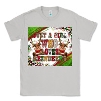 Moon Dust just a girl who loves reindeer Classic Tee - CowGirlArtShop
