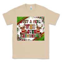Mushroom just a girl who loves reindeer Classic Tee - CowGirlArtShop