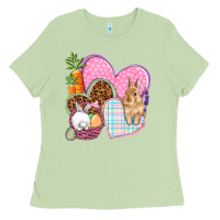 Matcha Easter hearts Easter Day Ladies Tee - HowdyJamesFarm