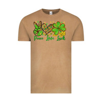 Vintage Camel St. Patrick's Day Peace love luck Vintage Tee - OliviaCreatesArt