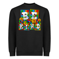 Black bee kind autism Heavyweight Sweatshirt - AdoDesignShop