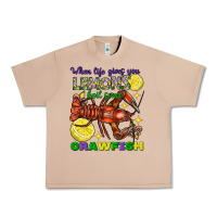 Burro When life gives you lemons boil some crawfish Urban Heavy Tee - FaDigitalArtStudio