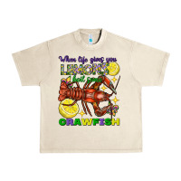 Sandshell When life gives you lemons boil some crawfish Urban Heavy Tee - FaDigitalArtStudio