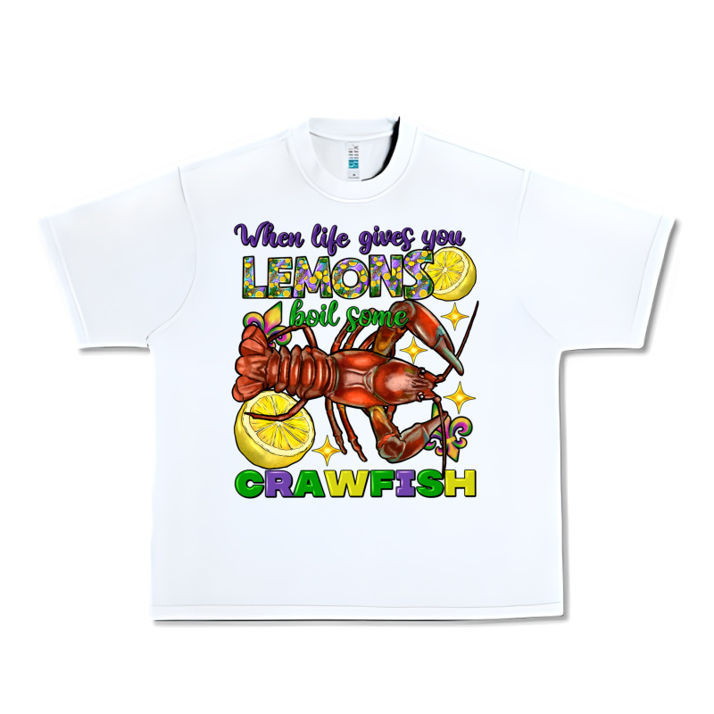 When Life Gives You Lemons Boil Some Crawfish Urban Heavy Tee by FaDigitalArtStudio | Teevron