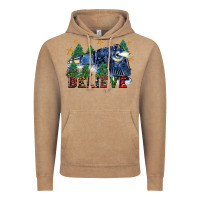 Vintage Coffee believe polar express christmas trees Vintage Hoodie - FaDigitalArtStudio